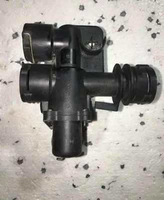Coolant heater control valve