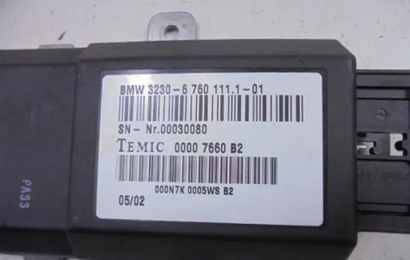 BMW 7 E65 E66 Other control units/modules 32306760111