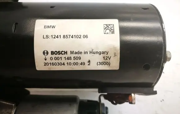 BMW 7 F01 F02 F03 F04 Starter motor 124157410206