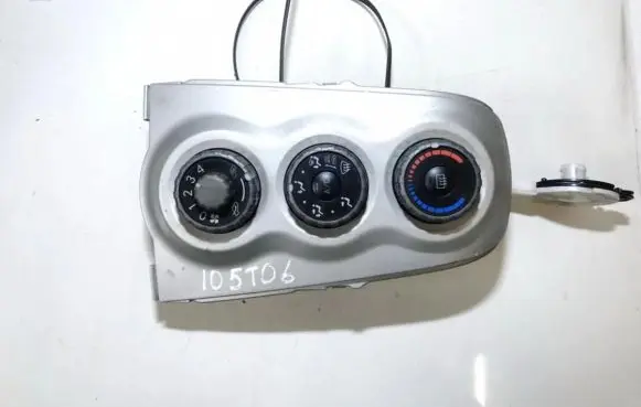 Toyota Yaris Climate control unit 554060d190 55406-0d190