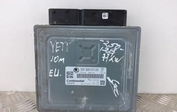 Skoda Yeti (5L) Engine control unit/module 03F906070DE