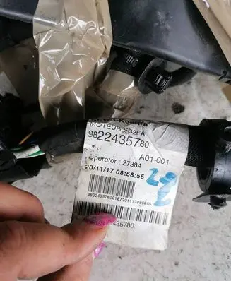 Peugeot 2008 I Engine installation wiring loom 9822435780