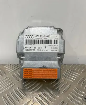 Audi A8 S8 D3 4E Airbag control unit/module 4E0959655K 0285010188 4E0910655E
