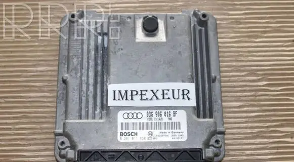 Audi A6 S6 C6 4F Engine control unit/module 03G906016BF 0281011850