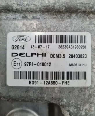 Ford Galaxy Engine control unit/module BG9112A650FHE
