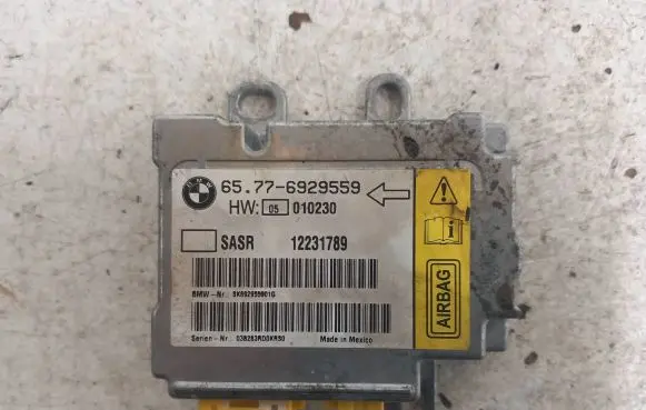 BMW 7 E65 E66 Airbag control unit/module 6929559 12231789