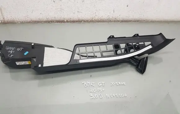 BMW 5 GT F07 Parcel shelf load cover mount bracket 7295591