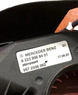 Mercedes-Benz S W223 Electric radiator cooling fan A2239068401