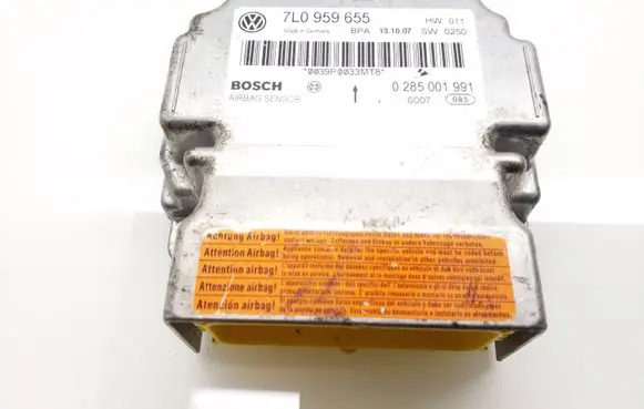 Volkswagen Touareg I Airbag control unit/module 7L0959655