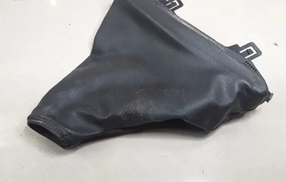 Nissan Primera Handbrake lever cover (leather/fabric) 