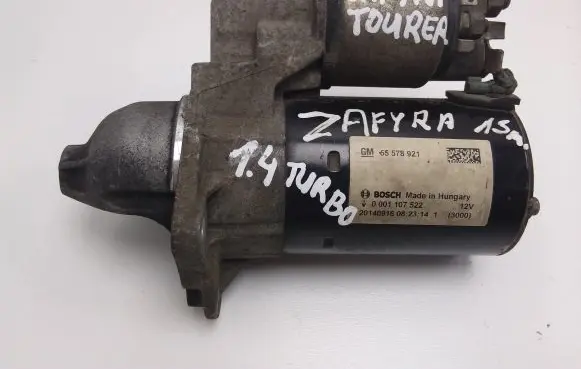 Opel Zafira C Starter motor 55578921 0001107522