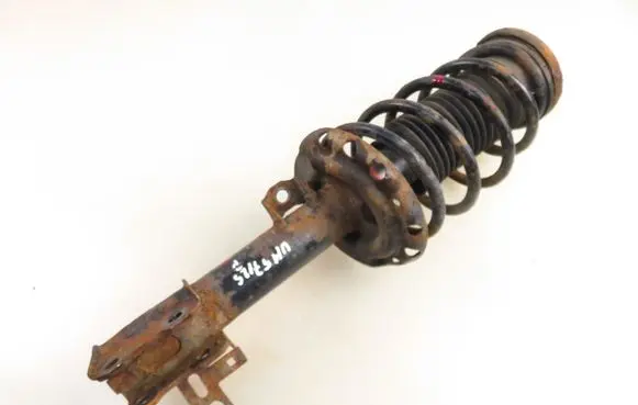 Opel Astra H Front shock absorber with coil spring 