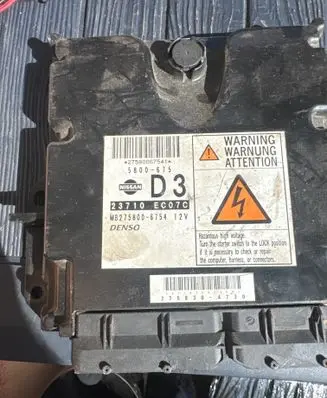Nissan Navara Engine control unit/module ECU MB2758006754 23710EC07C 5800675