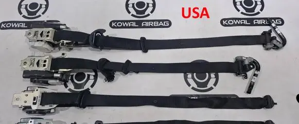 Mercedes-Benz ML W166 Set of seat belts A1668603285 A1668603185 A1668601600