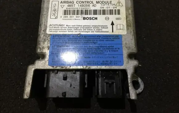 Ford Focus C-MAX Airbag control unit/module 4m5t14b056ad 0285001551