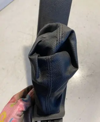 Citroen C5 Handbrake lever cover (leather/fabric) 