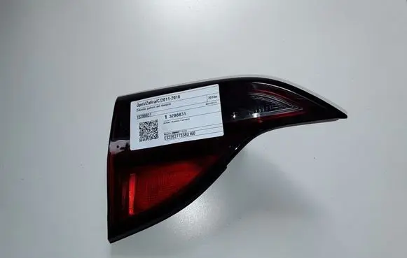 Opel Zafira C Tailgate rear/tail lights 13288831
