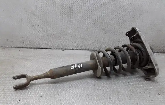 Front shock absorber with coil spring