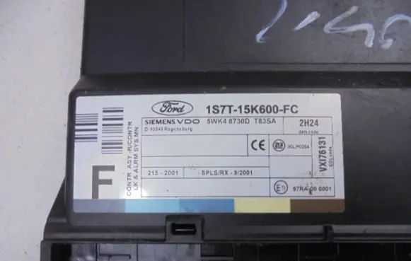 Ford Focus Central body control module 1S7T15K600FC