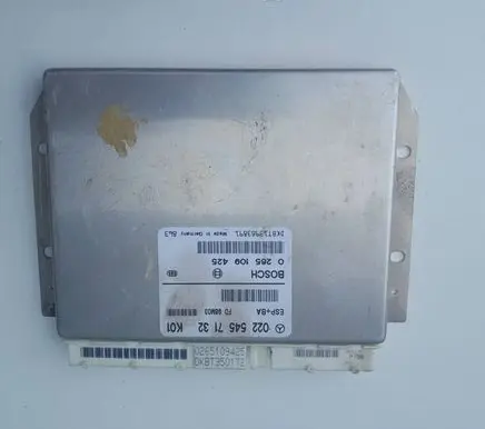 Mercedes-Benz A W168 ESP (stability system) control unit 0225457132 0265109425 DKBT13983891