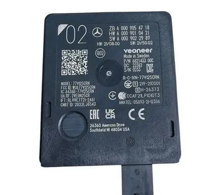 Mercedes-Benz SL AMG R232 Blind spot module A0009054718