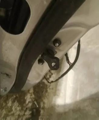 KIA Sportage Rear door check strap stopper