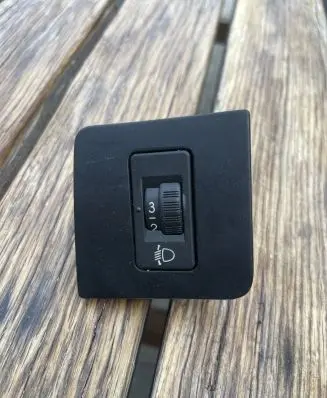 Peugeot 407 Headlight level height control switch 6554C3