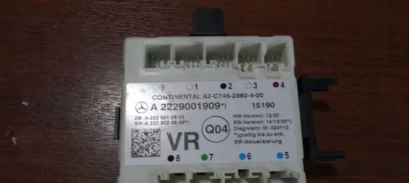 Mercedes-Benz S W222 Door control unit/module A2229001909