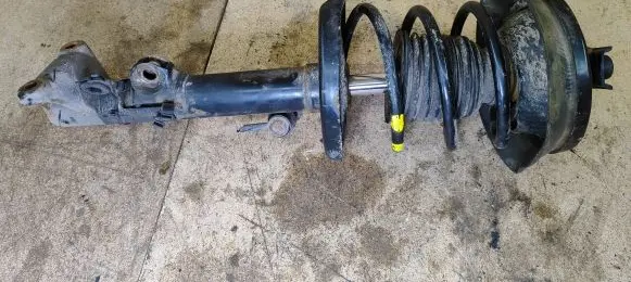 Mercedes-Benz CLK A209 C209 Front shock absorber with coil spring 2000486