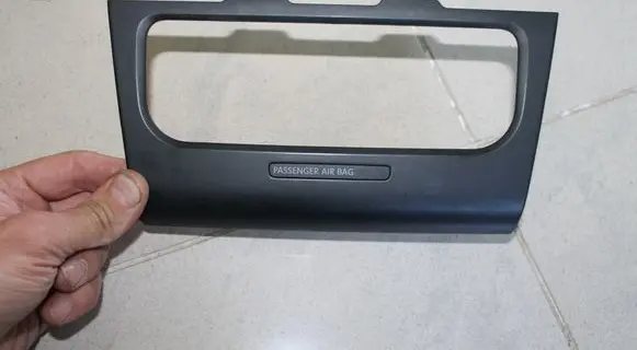 Volkswagen Golf VI Climate control/heater control trim 5K0858069P 5K0858071M
