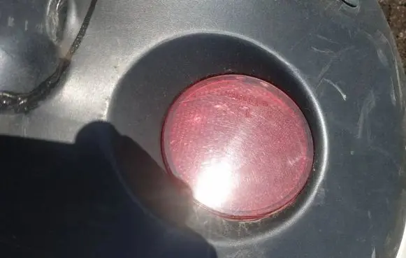 Chevrolet Captiva Rear tail light reflector