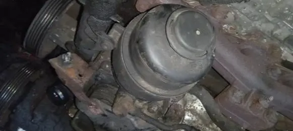 Opel Corsa D Oil filter cover 