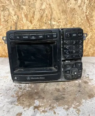 Mercedes-Benz S W220 Head unit multimedia control A2208203789 7612001468 8638203709