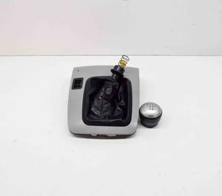 Gear lever shifter trim leather/knob