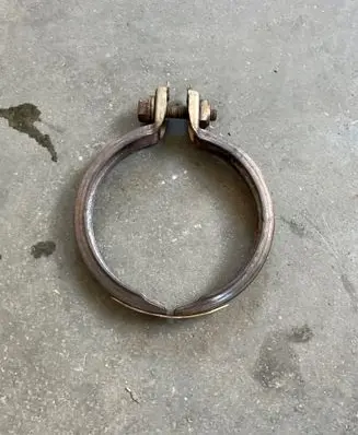 BMW 5 F10 F11 Muffler pipe connector clamp 7620508