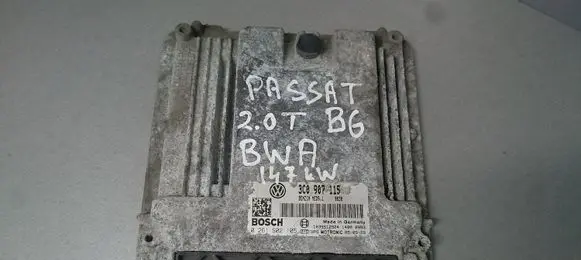 Volkswagen PASSAT B6 Engine control unit/module 3C0907115 0261S02105