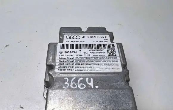 Audi A6 S6 C6 4F Airbag control unit/module 4F0959655E 4F0910655L 003CH0020MMZ