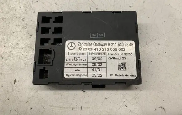 Mercedes-Benz E W211 Gateway control module A2115402545 410213005002