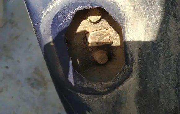 Seat Cordoba (6K) Rear door check strap stopper