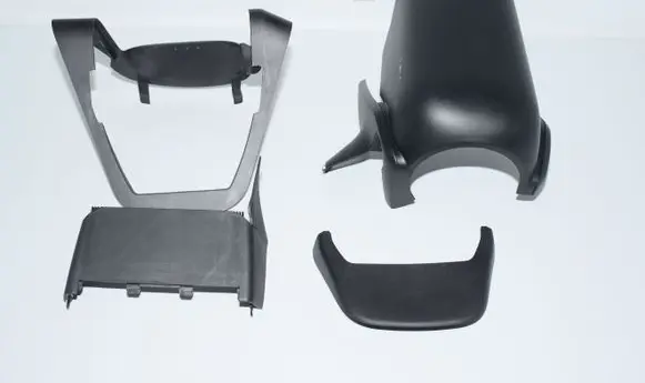 Steering wheel column trim