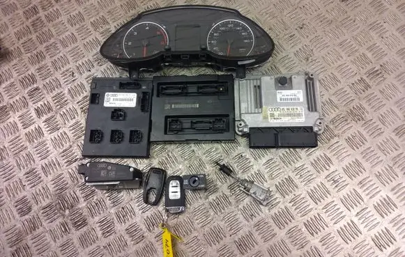 Audi Q5 SQ5 Engine ECU kit and lock set 03L906018MQ 0281017838 03L906018DN