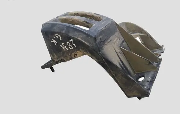 Citroen C4 Grand Picasso Rear bumper mounting bracket 9654500880 7746541 18C0824016