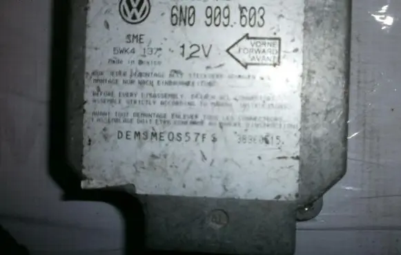 Volkswagen Sharan Airbag control unit/module 6N0909603 5WK4137