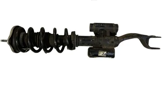 Front shock absorber with coil spring