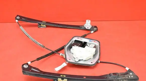 Front door window regulator with motor
