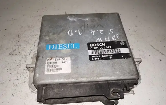 BMW 5 E34 Engine control unit/module 0281001077 2242211