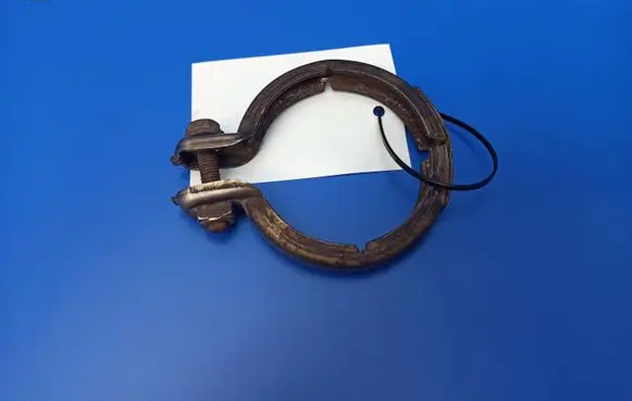 Mercedes-Benz S W221 Muffler pipe connector clamp A2034900641
