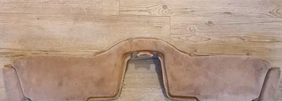 Porsche Boxster 987 Rear floor carpet liner 98755103300