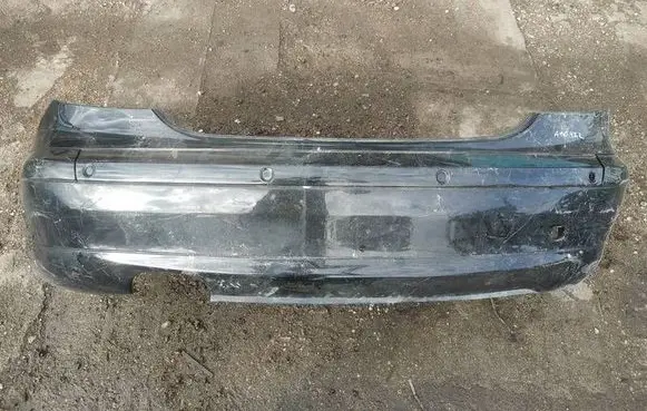Mercedes-Benz C W203 Rear bumper juodas