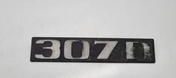 Mercedes-Benz 307 Fender model badge letters 